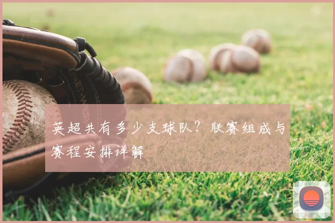 英超共有多少支球队？联赛组成与赛程安排详解