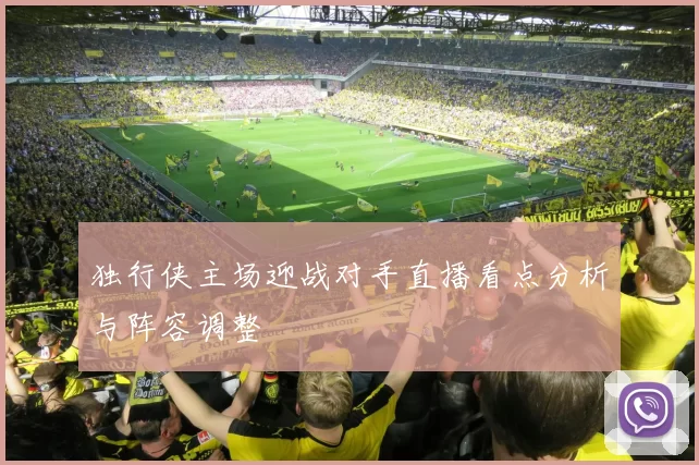 独行侠主场迎战对手直播看点分析与阵容调整