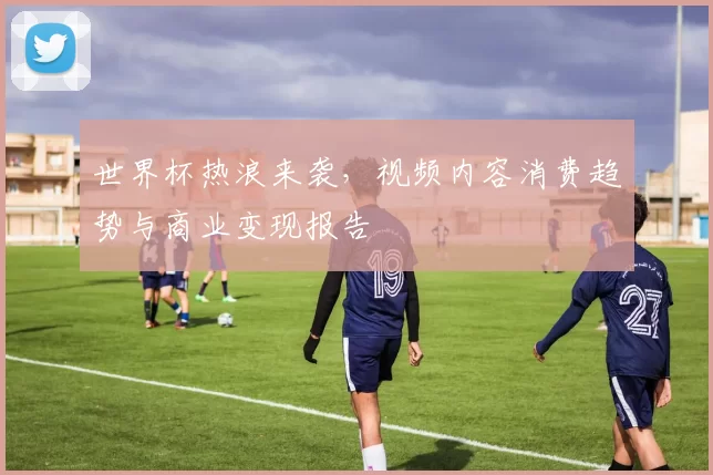 世界杯热浪来袭,视频内容消费趋势与商业变现报告